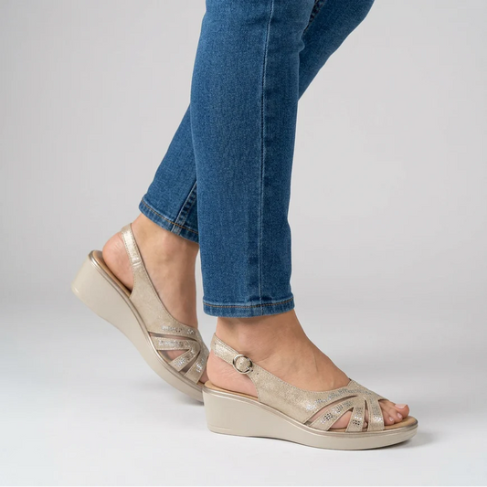 SANDREE - Sandalias cómodas para mujer