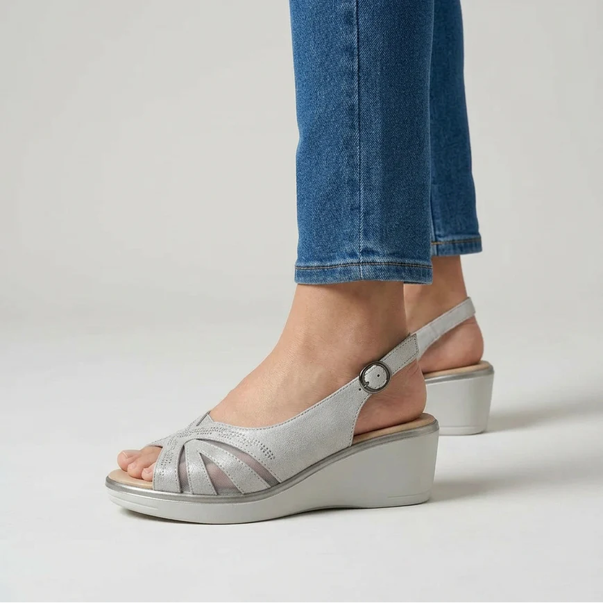 SANDREE - Sandalias cómodas para mujer