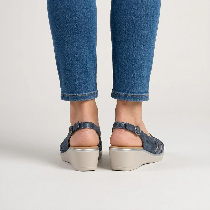 SANDREE - Sandalias cómodas para mujer