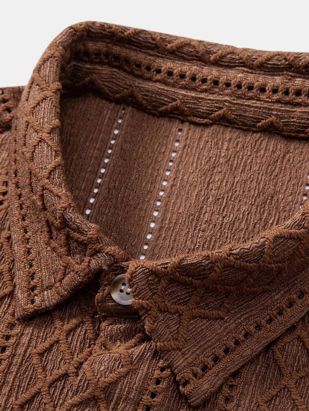 Conjunto premiun Geometrico de camisa y pantalon recto